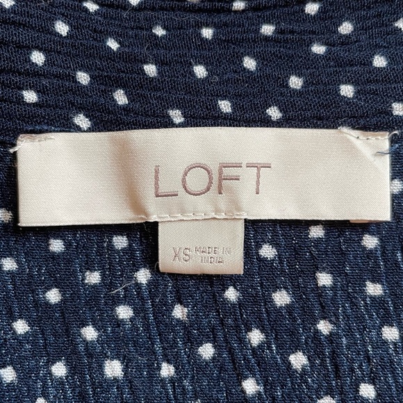 Loft Tie Neck Blouse - Picture 6 of 7